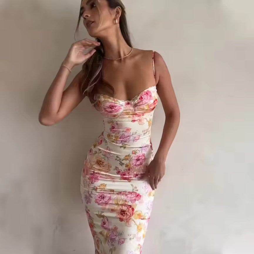 Elevate Your Summer Wardrobe with the 2025 Summer Print Band Women's Dress